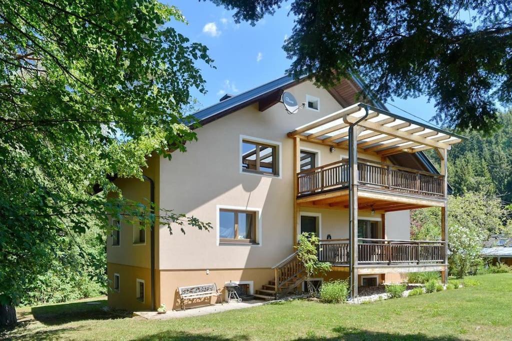 Ferienwohnung Karawankenblick Bach  ภายนอก รูปภาพ