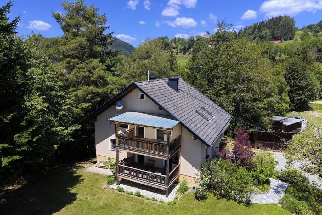 Ferienwohnung Karawankenblick Bach  ภายนอก รูปภาพ